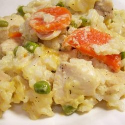 Ez Creamy Chicken & Rice With Vegetables recipe