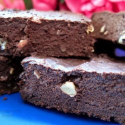 Outrageously Healthy Deep Chocolate Brownies recipe