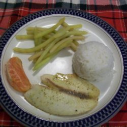 Quick Baked Tilapia With Grapefruit Dill Butter recipe