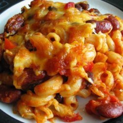 Mexican Noodle Bake (Meatless) recipe