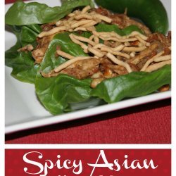 Spicy Asian Lettuce Wraps recipe