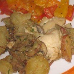 One-Pan Chicken and Potatoes Weeknight Meal recipe
