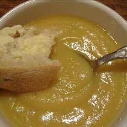 Turnip and Jerusalem Artichoke Soup recipe