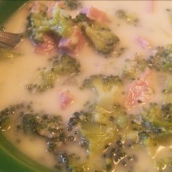 Low Carb Cheesy Broccoli Chowder recipe