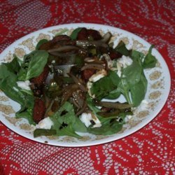 Creole Spinach Salad recipe