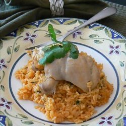 Puertorican Arroz Con Pollo (Rice With Chicken) recipe