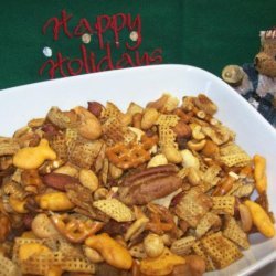 Chex Party Mix Just Like Nanny Used to Make recipe