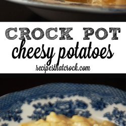 Cheesy Crock Pot Potatoes recipe