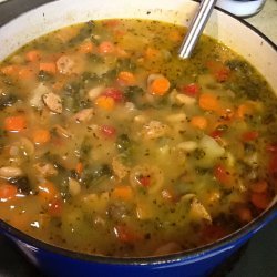 Italian Chicken and Vegetable Soup recipe