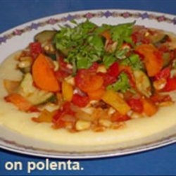 Mexican Vegetables on Cornbread recipe