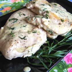 Chicken Breasts With Fresh Tarragon- Dijon Mustard Pan Sauce recipe