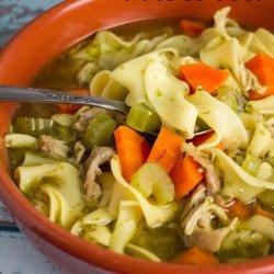 Chicken Noodle and Vegetable Soup recipe