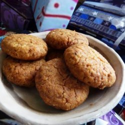 Almond Chickpea Flour Cookies recipe