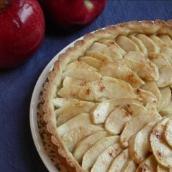 Apple Tart With Raspberry Glaze recipe