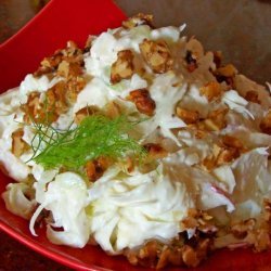 Crunchy Yummy Salad (Fennel and Apple Salad) recipe