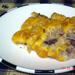 Beef and Tater Tot Casserole recipe