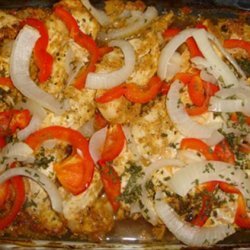 4 Step Zesty Garlic Chicken & Veggies recipe