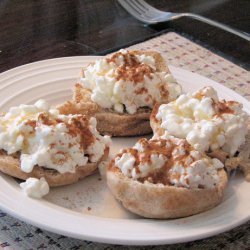 Cottage Cheese, Honey and Cinnamon on Toast! recipe