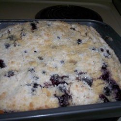 Blueberry Crumble Cake recipe