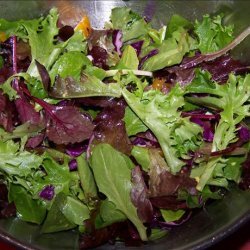 Mixed Green and Mandarin Orange Salad recipe