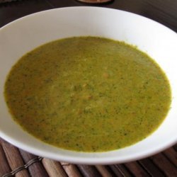 Curried Broccoli Cheddar Soup recipe