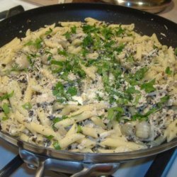 Pasta With Chicken and Artichokes recipe