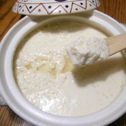 Table-Side Homemade Soft Tofu recipe