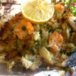 Stuffed Flounder La Fourche recipe