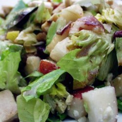 Cranberry-Pear Tossed Salad recipe