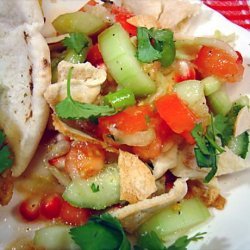 Fattoush - Pita and Pomegranate Salad recipe