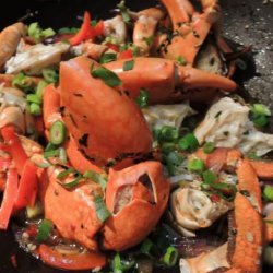 Ginger Mud Crabs recipe