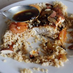 Chicken Tagine With Apricots and Almonds recipe