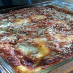 Baked Manicotti With Cheese Filling recipe