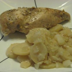 Easy Chicken and Garlic Potatoes recipe