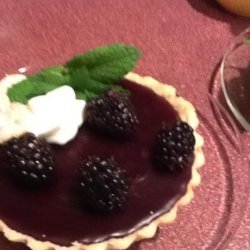 Blackberry Pudding Tarts recipe