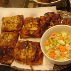 Deep Fried Beef Rolls (Martabak Telur) recipe