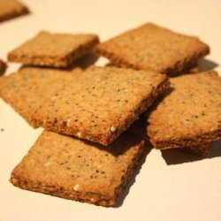 Poppy Seed Crackers recipe