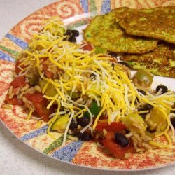 Zucchini, Black Bean, and Rice Skillet recipe
