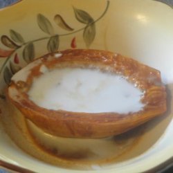 Pacific Island - Baked Papaya Dessert recipe