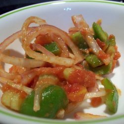 Winter Onion and Tomato Salad recipe