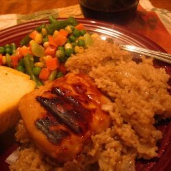 Elliott Sadler's BBQ Chicken and Brown Rice recipe