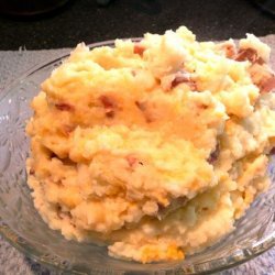 Cheesy Smashed Potatoes & Cauliflower recipe