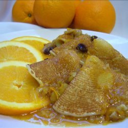 Orange Walnut Pancakes recipe