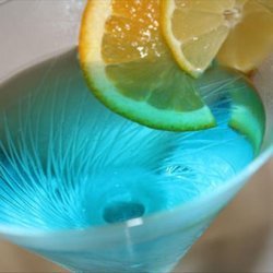 Nola Blue Glacier Martini recipe
