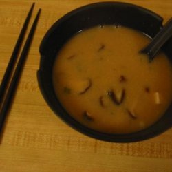 Shitake Miso Soup recipe