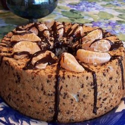 Paul Newman's Chocolate - Orange Angel Food Cake recipe