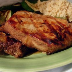 Teriyaki Grilled Pork Steaks recipe