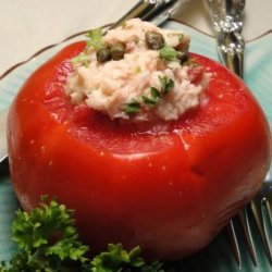 Herbed Tuna-Stuffed Tomatoes recipe