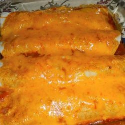 Mashed Potato-Black Bean Enchiladas recipe