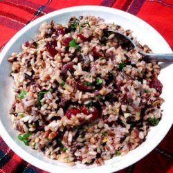 Cranberry-Pecan Brown Rice Stuffing recipe